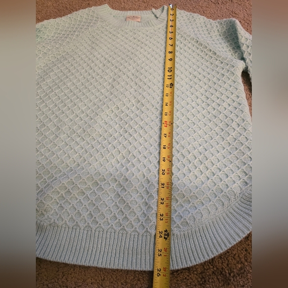 St John's Bay Mint green Sweater Size PS - Picture 11 of 14